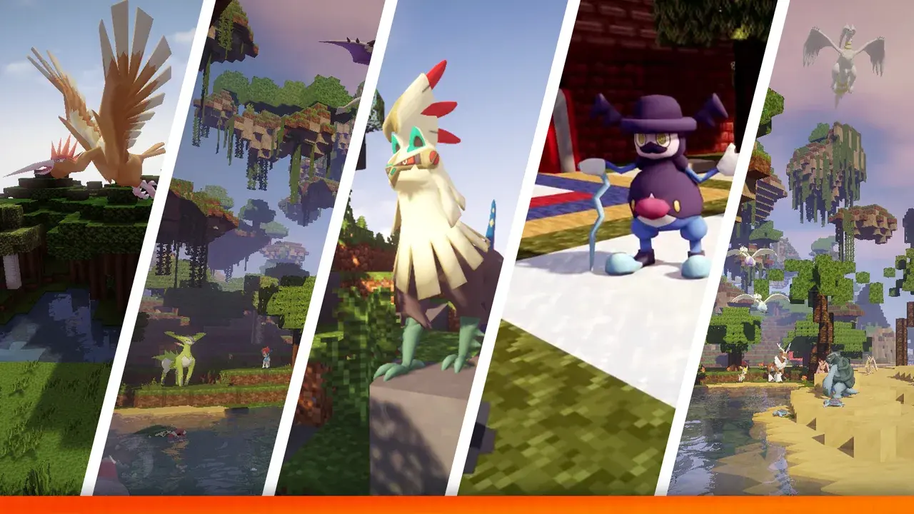 The Pixelmon Modpack gameplay screenshot